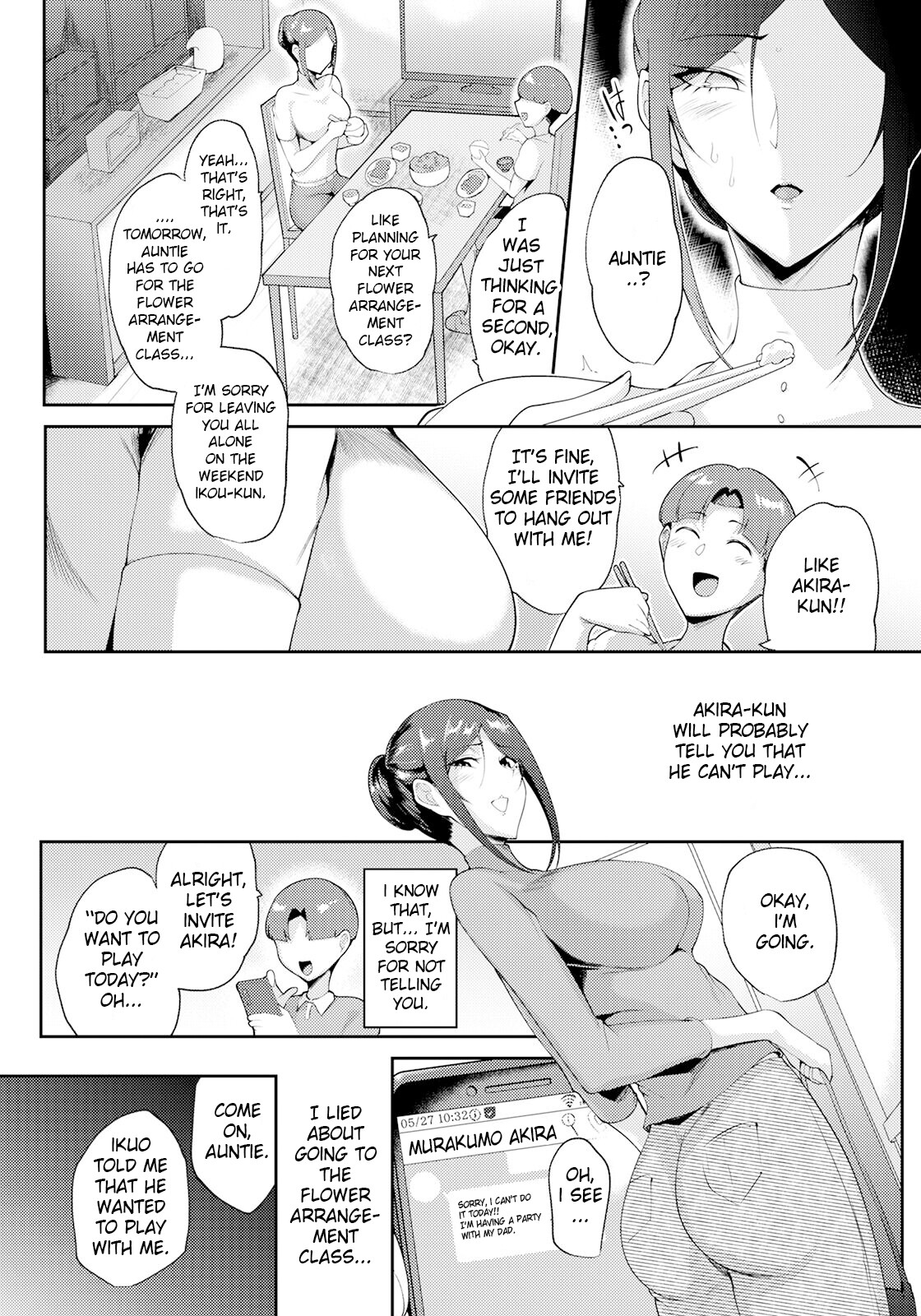 Hentai Manga Comic-Blackmailed Into Submission By A Horrible Father And Son-Read-9